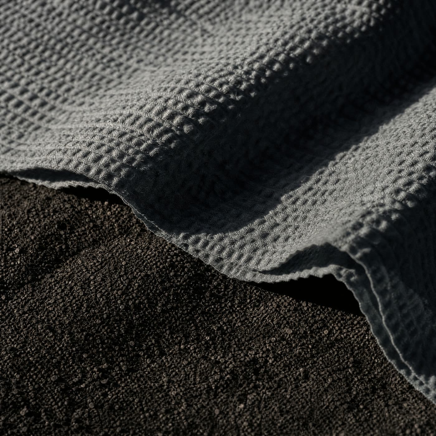 Macro of structured weaves.