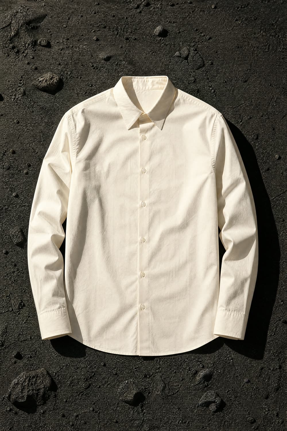 Cotton Poplin 80 — photographed flat